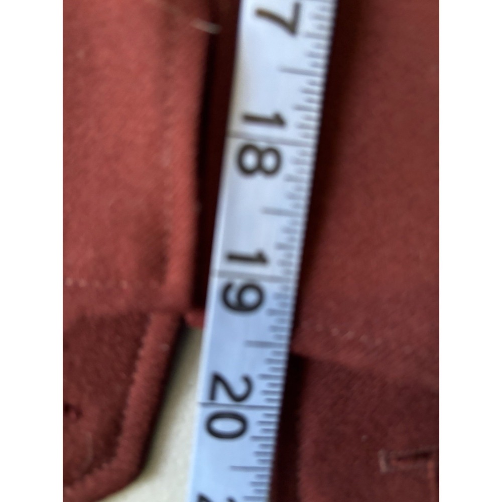 Vtg Rrrruss Maroon Vest M - Picture 6 of 6